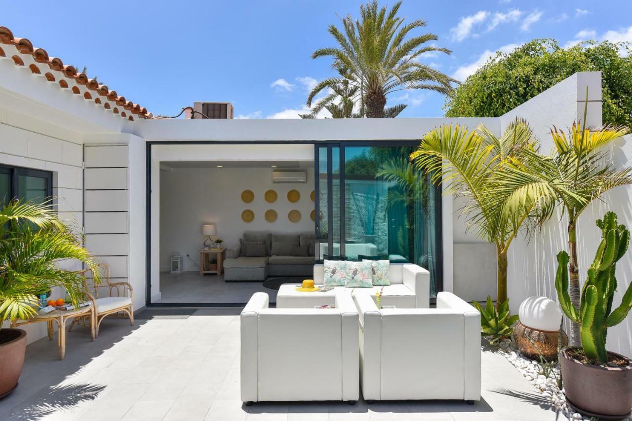 Cozy Bungalow For 6 In Playa Del Ingles Gd04 By Villagrancanaria Ngoại thất bức ảnh