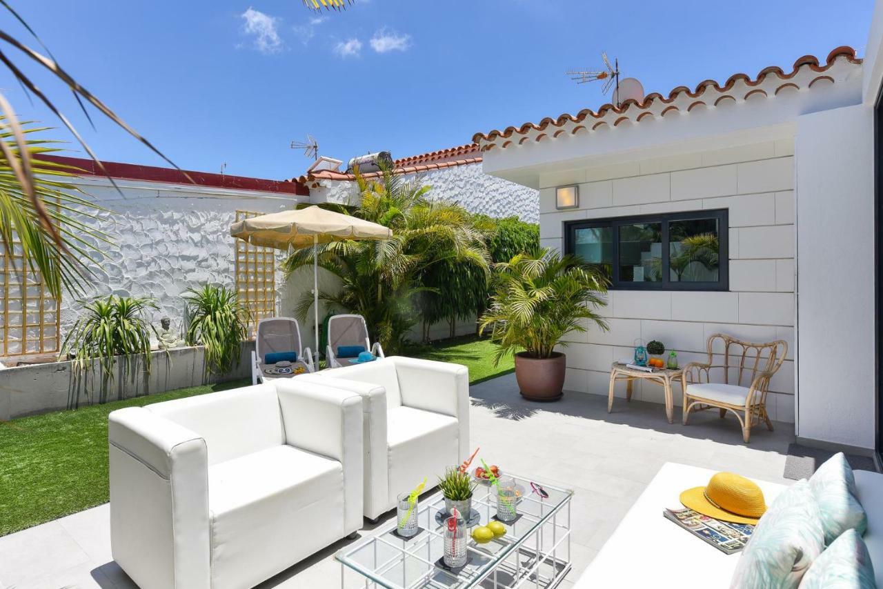 Cozy Bungalow For 6 In Playa Del Ingles Gd04 By Villagrancanaria Ngoại thất bức ảnh
